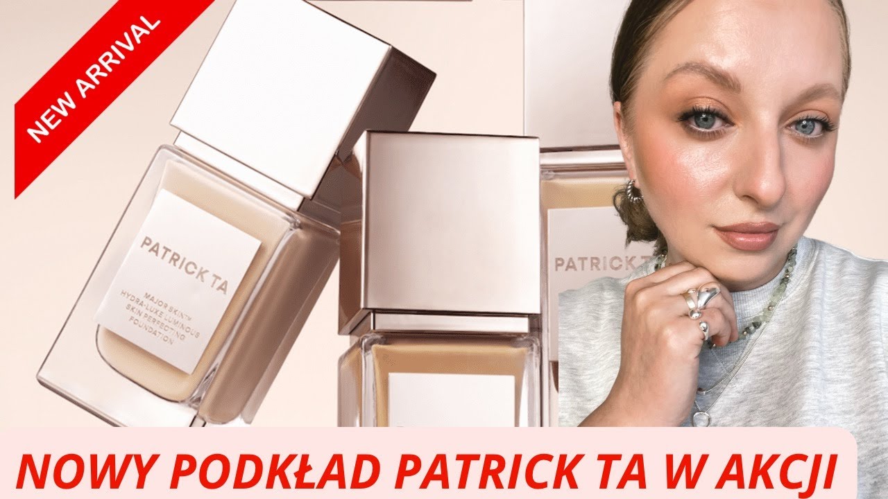 Patrick Ta major skin hydra luxe w akcji ✨ i pomadka którą musisz mieć 💄