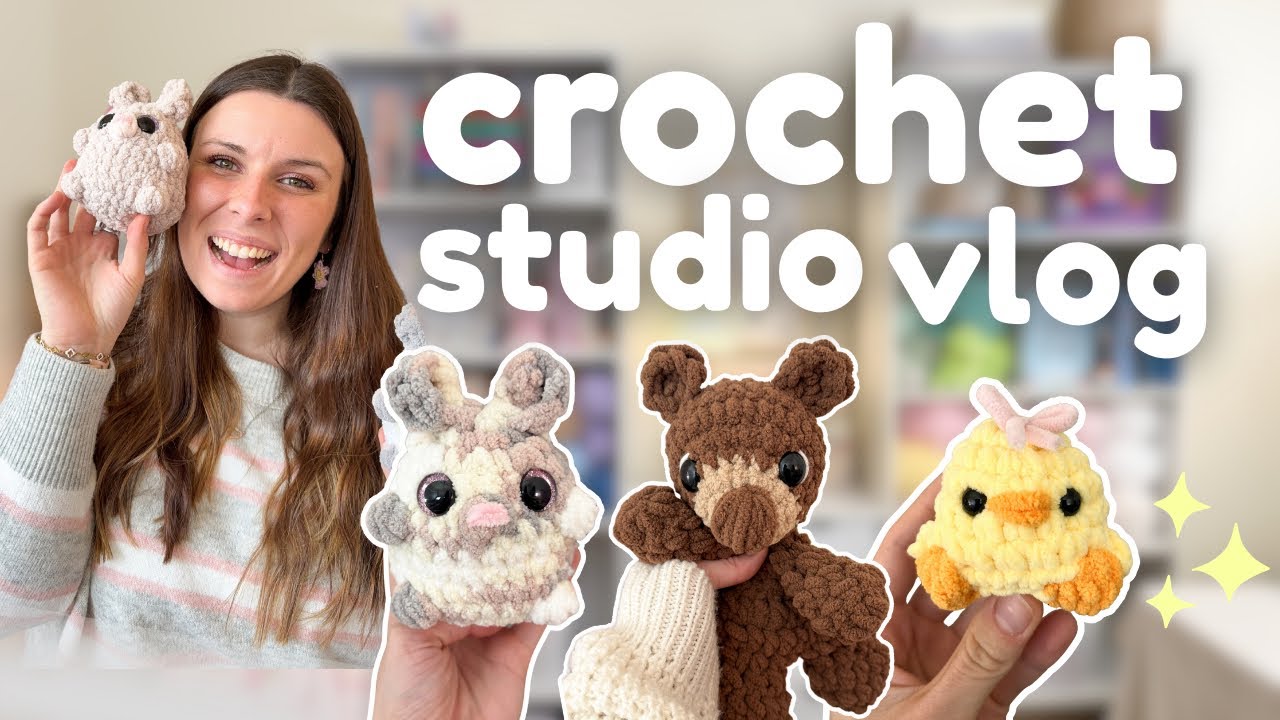 A Day in My Crochet Business: Yarn Shopping, Custom Orders & Online Markets?! 🐝