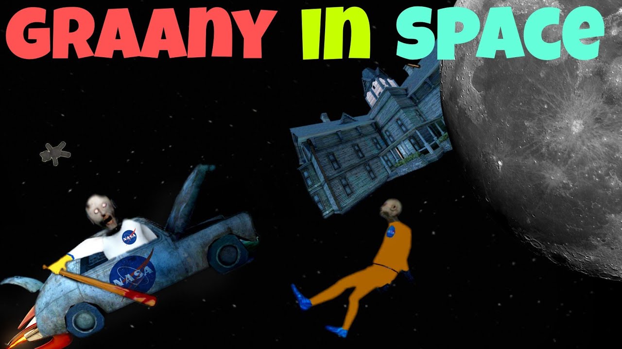 granny Grandpa fly to moon | granny 3 | black eagle 2.0