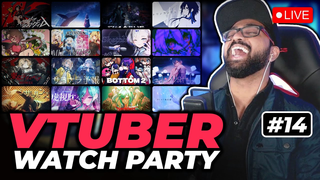 VTuber Watch Party! Reacting to YOUR VTuber Clips & Songs! #14