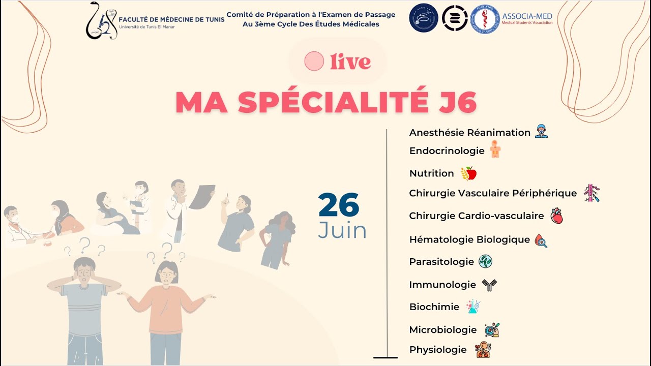 Ma Spécialité Live J6- Chirurgie Cardio Vasculaire