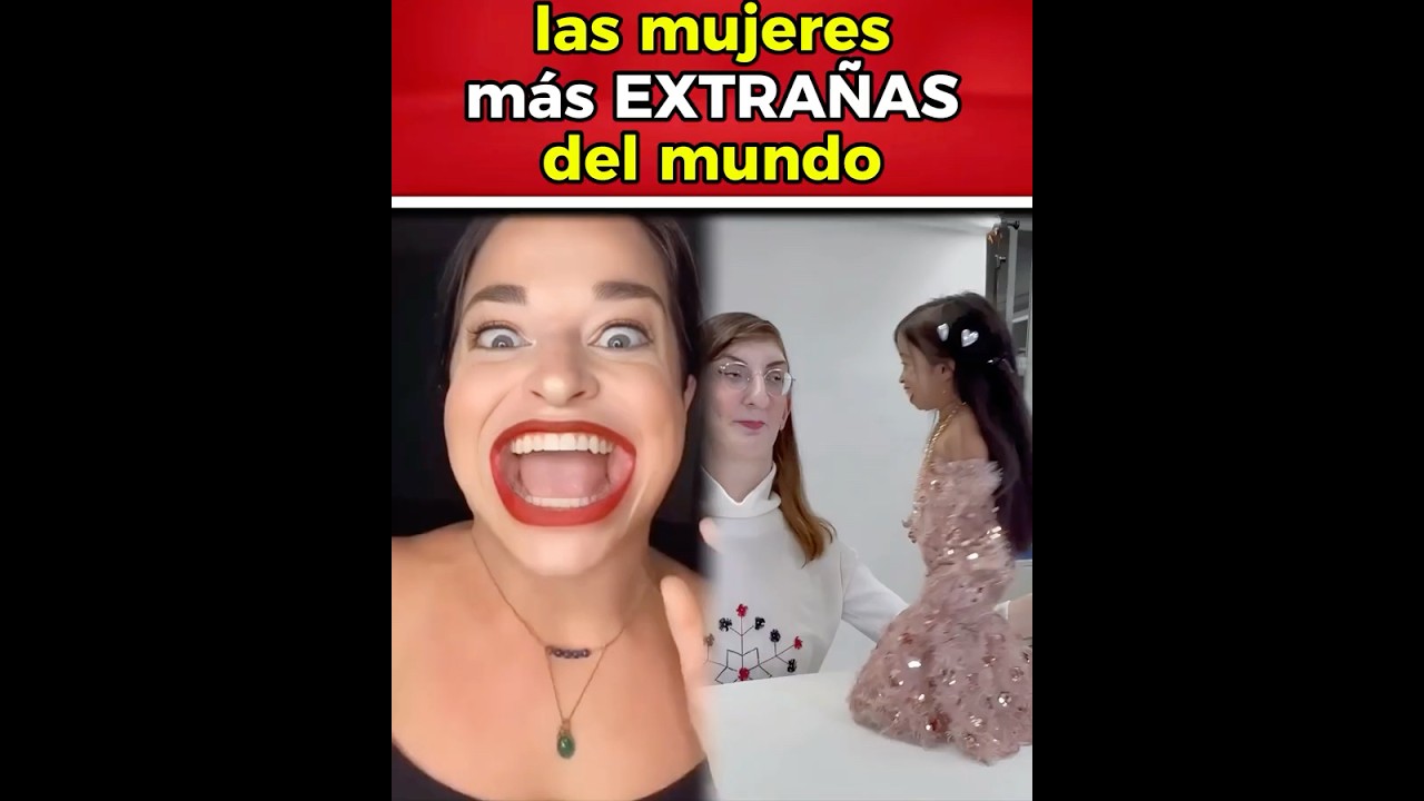 Las MUJERES m&aacute;s FASCINANTES del mundo que parecen de otro planeta 👀✨