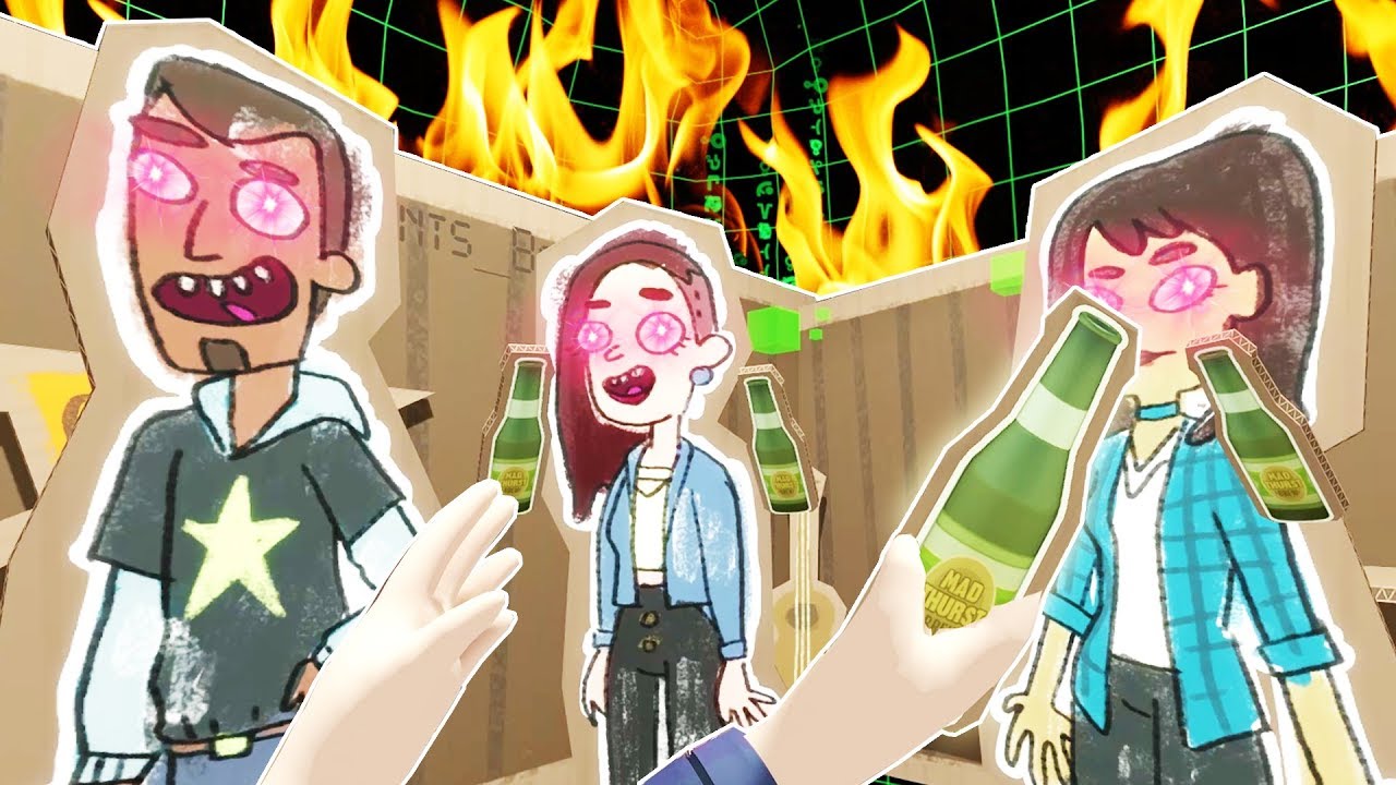 *НЕ* БРОСАЙТЕ БУТЫЛКУ ПИВА - Геймплей Rick and Morty Virtual Rick-ality VR 2018