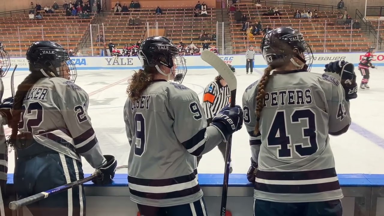 Ice Hockey at the Yale Whale by Michael Sloan