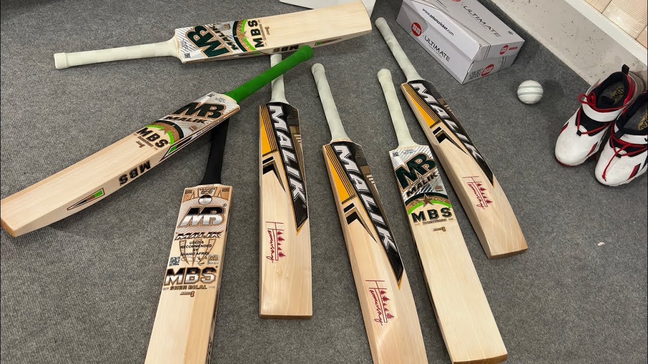 MB Malik MBS cricket bats unboxing 2023! Amazing bats
