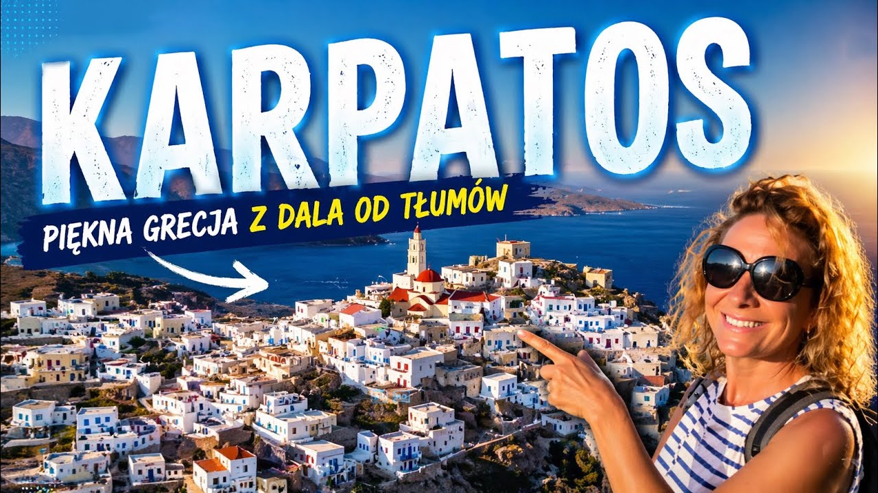 Karpatos to nieznana, grecka, piękna wyspa idealna na wakacja 2025.