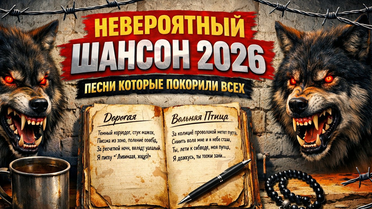 Лучший Шансон 2026 | Один Час Душевной Музыки