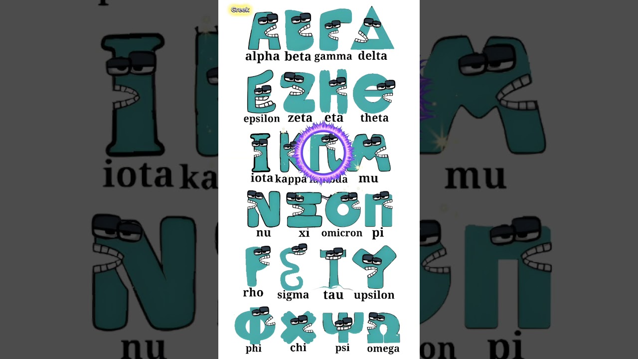 Greek alphabet lore song #alphabetlore #alphabetsong #shorts