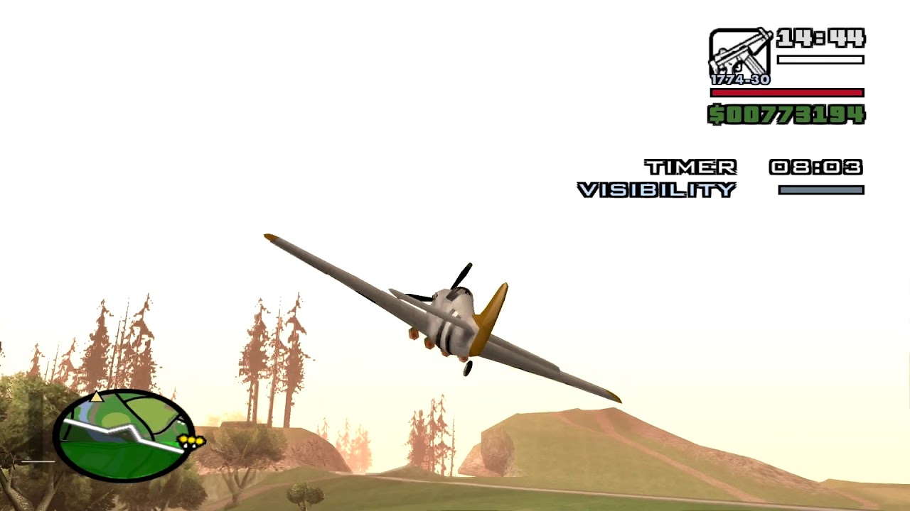 Chain Game 100 mod - GTA San Andreas - N.O.E - Airstrip mission 2