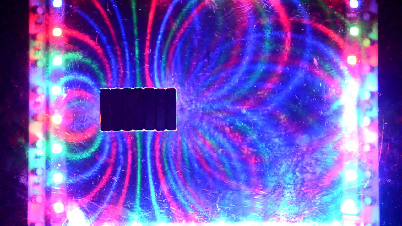 Testing Magnets and Lighting on the Newly Constructed Ferrocell - Scott Gracie
