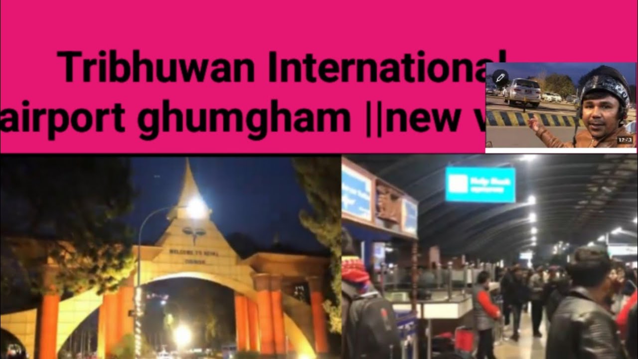 Tribhuwan International airport ghumgham 🥰|| New vlog 