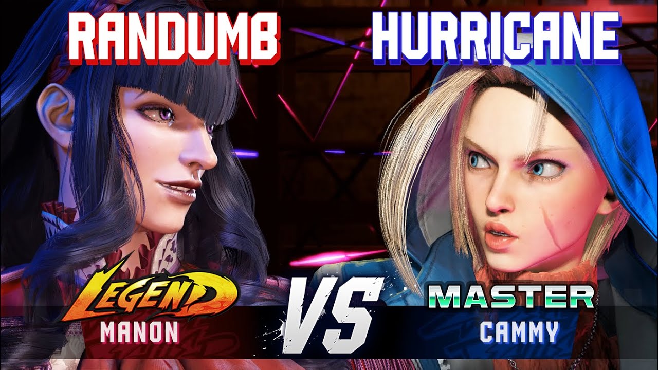 SF6 ▰ RANDUMB (Manon) vs HURRICANE (Cammy) ▰ Ranked Matches
