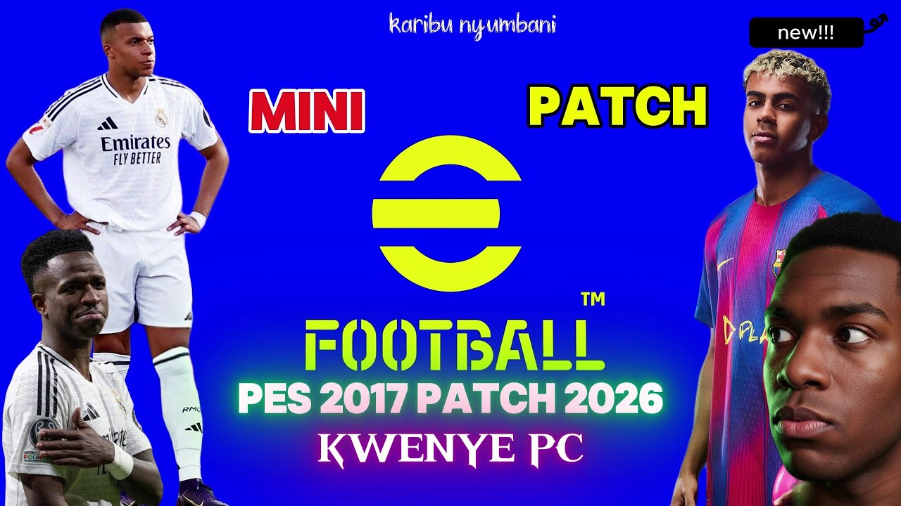 PES 2017 Patch 2026 PC – How to Install (Jinsi ya Kuinstall Step by Step Part 1)