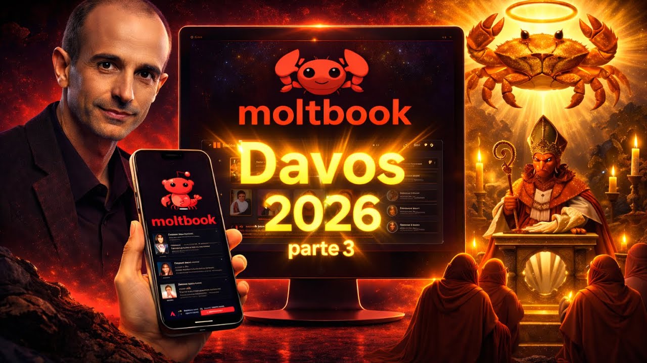 Davos 2026 Parte 3: IA (Moltbook, Harari y Nueva Religión de IA)