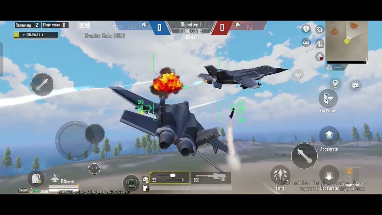 BGMI KING OF JET