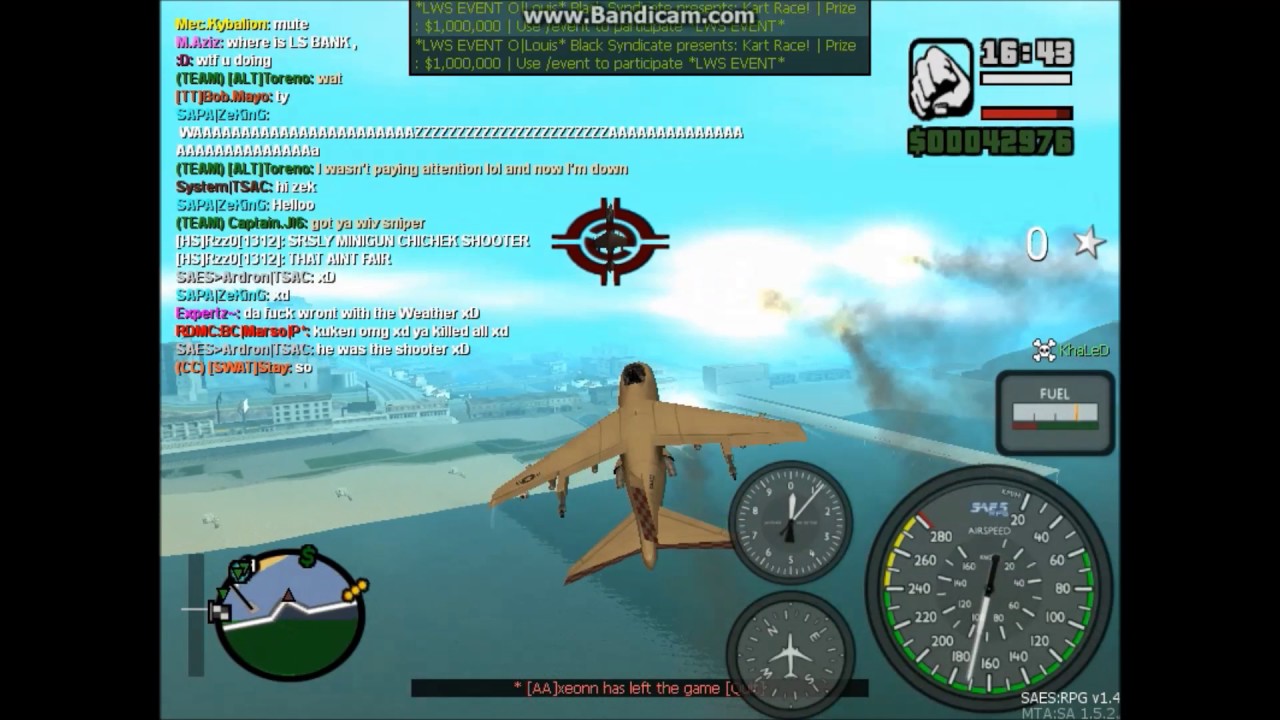SAES:RPG|Desert Eagles Airborne vs CLO-Air (Absent vs IamEmkay) Part 3