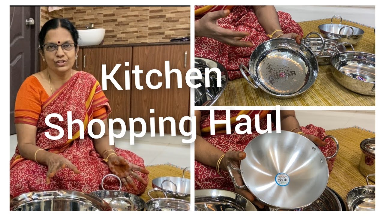 புதிய கிச்சன் பொருட்கள் பார்க்கலாம் வாங்க / Kitchen Shopping vlog