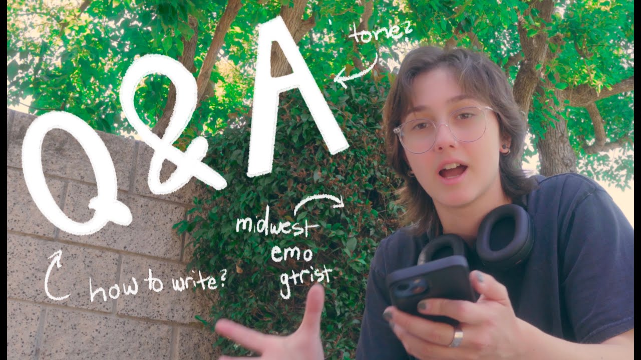 Q&A | How I record reels, how to write midwest emo guitar riffs, how to improve technique!