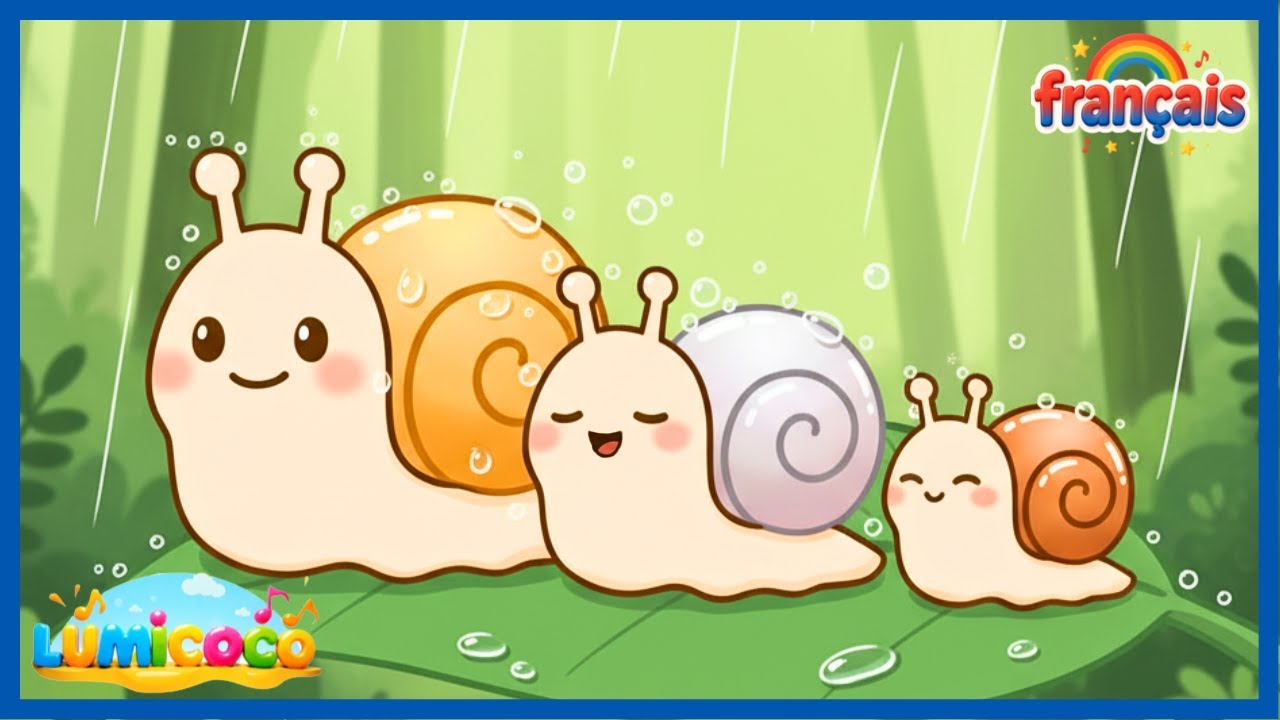 🐌 Petit escargot | Orchestre de la Forêt | Chanson pour enfants | LumiCoco Français