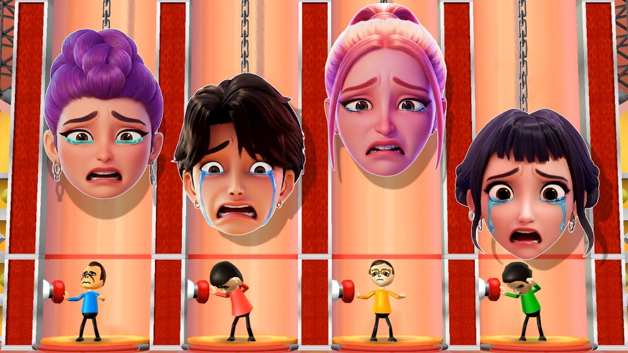Мини-игры Wii Party — Донки Конг против Марисы против Пабло против Асами (сложность «Мастер»)