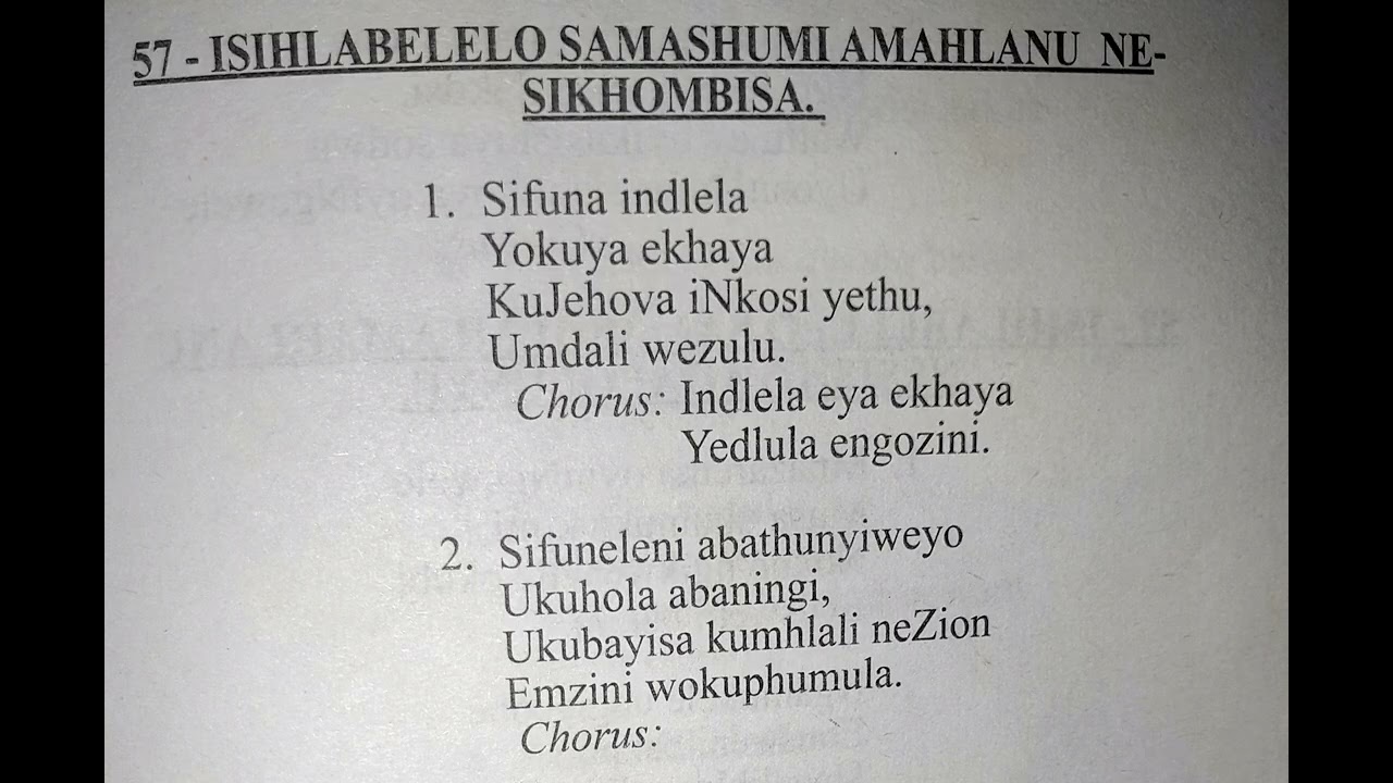 57 - Sifuna indlela