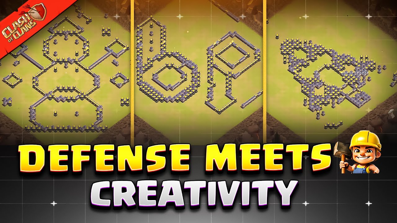 Creative Anti-2 Base Designs To Get More 1-Star Defenses 🧠 Best TH18 (CWL/War/Push) Base Links