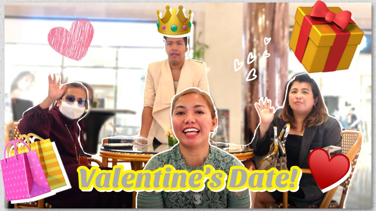 VALENTINES DATE WITH KWEENS + UNBOXING OF GIFTS!