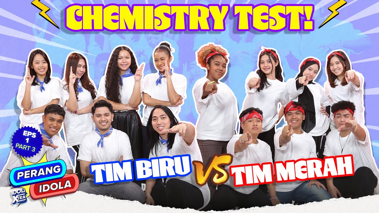 Chemistry Test! Tim Mana yang Paling Kompak?!😆 (3/3) | Idol Xtra Perang Idola - Indonesian Idol