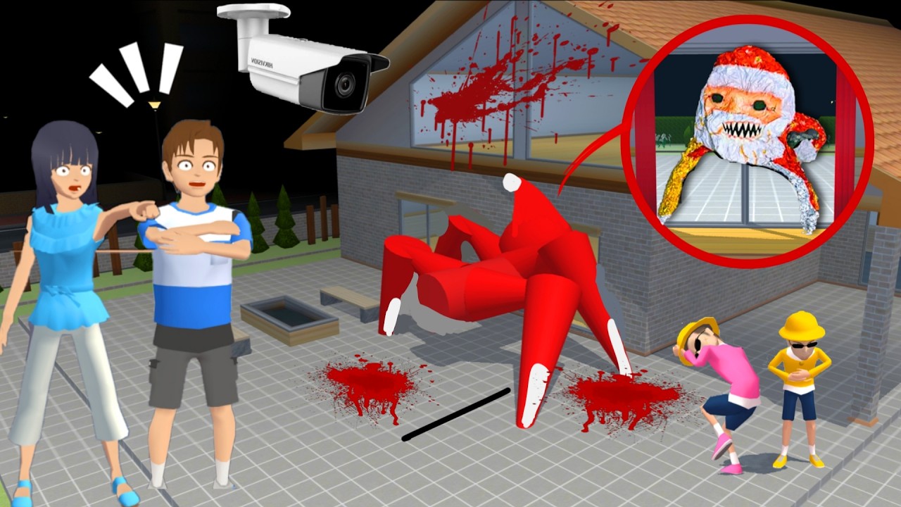 yuta mio panik GOO GOO GAGA MUNCUL DI BELAKANG RUMAH SAMBIL INTIP JENDELA | SAKURA SCHOOL SIMULATOR