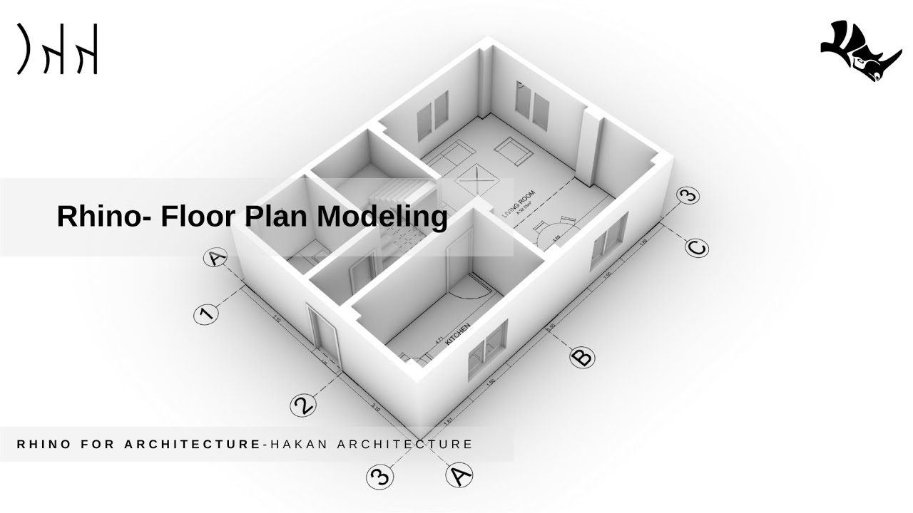 Rhino Floor Plan Modeling From 2d Drawing