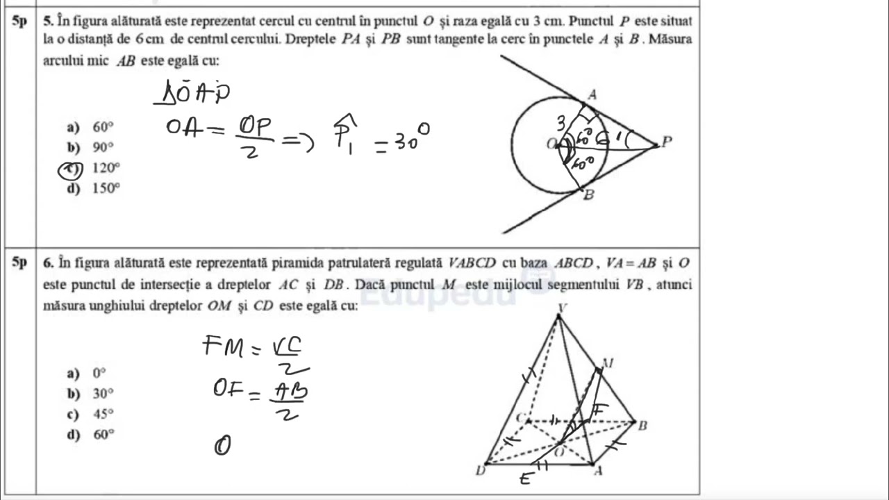 Simulare EN 2024- rezolvare