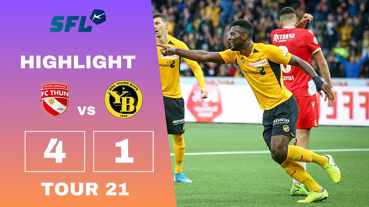 Highlight Fc Thun vs Bsc Young Boys (Tour 21)