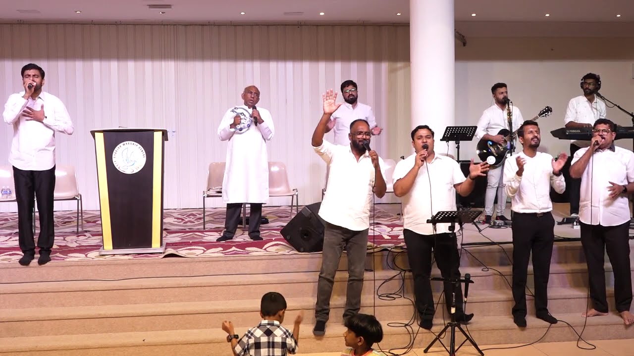 Dr. Blesson Memmana Worship with IPC Worship Centre Sharjah Worship Team