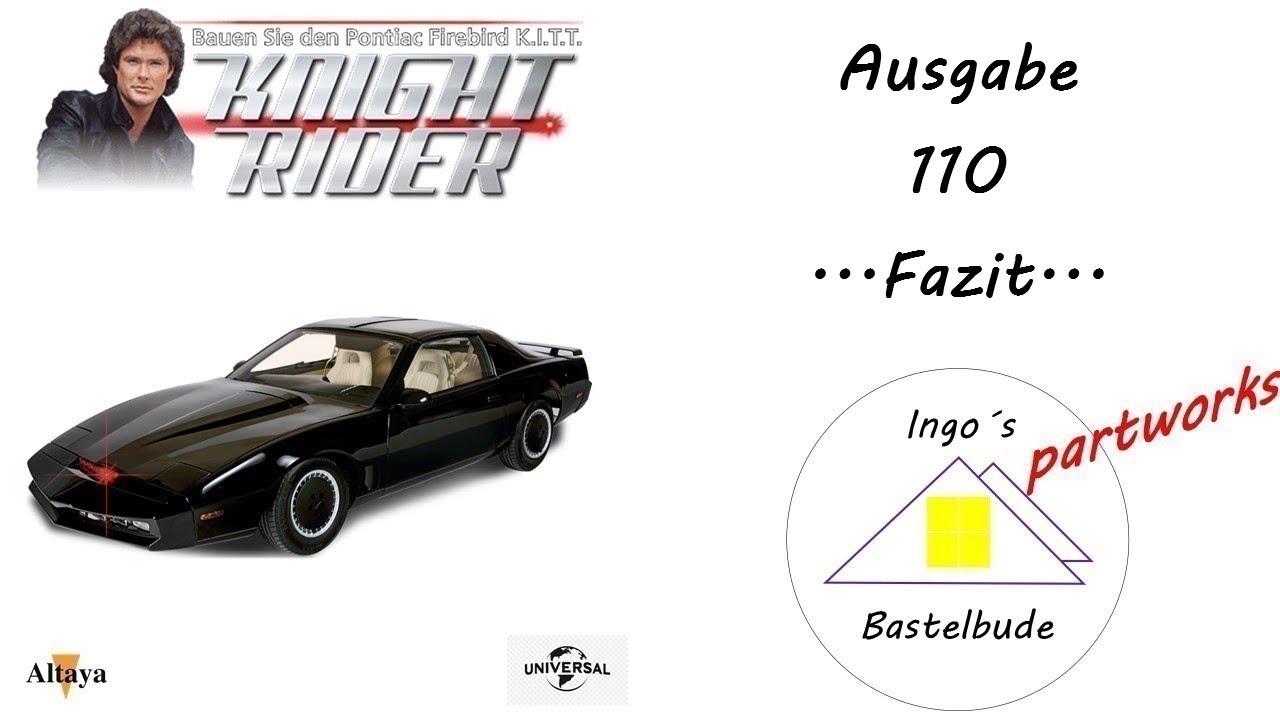 K.I.T.T. N°110 und Fazit - @Altaya - Knight Rider