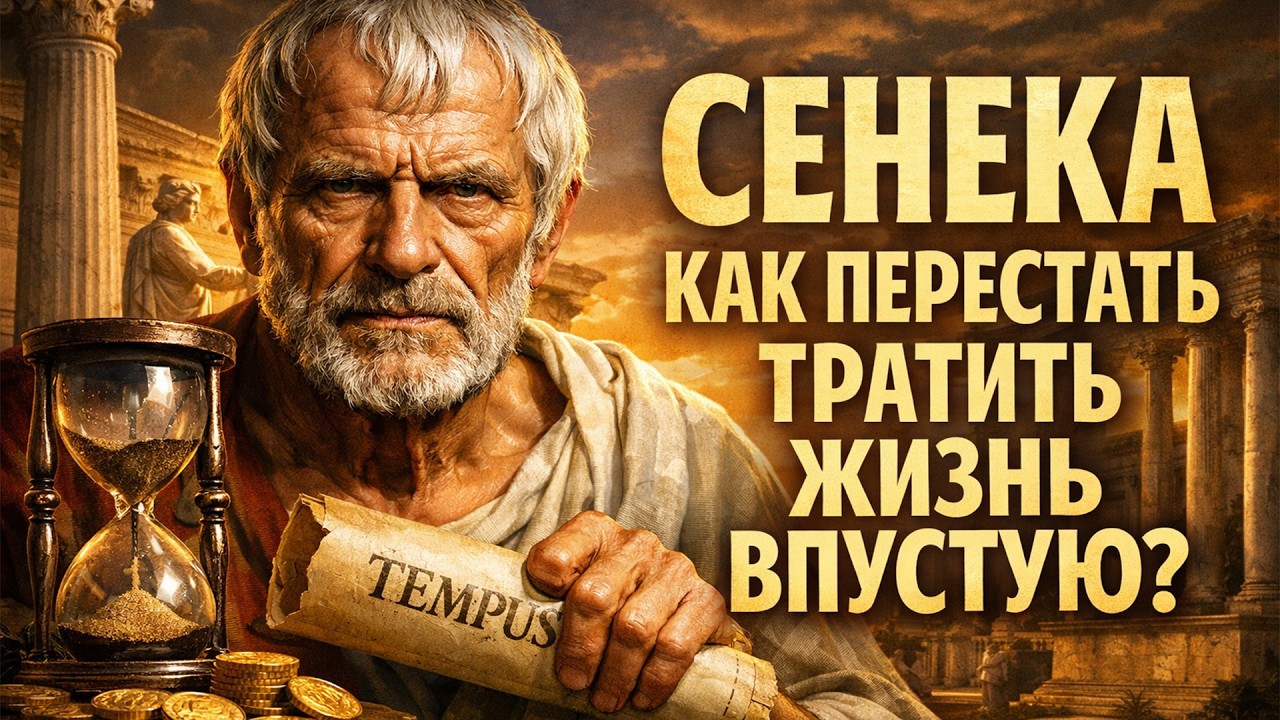 СЕНЕКА: Как ПЕРЕСТАТЬ ТРАТИТЬ ЖИЗНЬ впустую? Жесткий совет античного МИЛЛИАРДЕРА!
