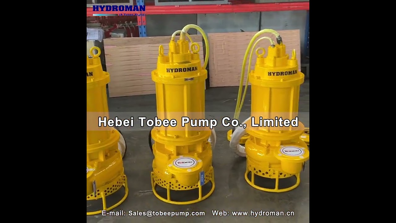 Hydroman&reg; Submersible slurry pumps to remove siltation under a jetty