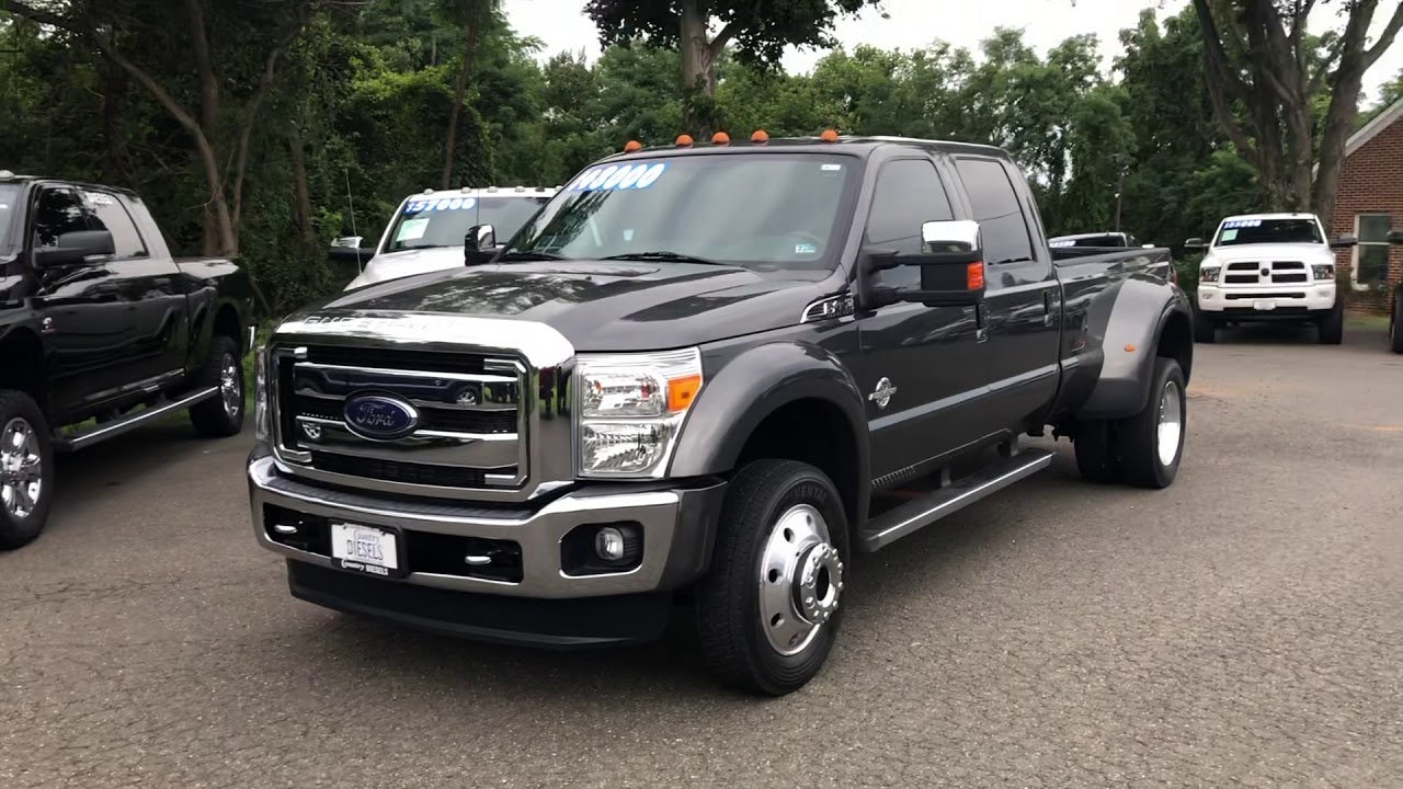 2015 Ford F-450 DRW Lariat Crew Cab Long Bed (S6149)