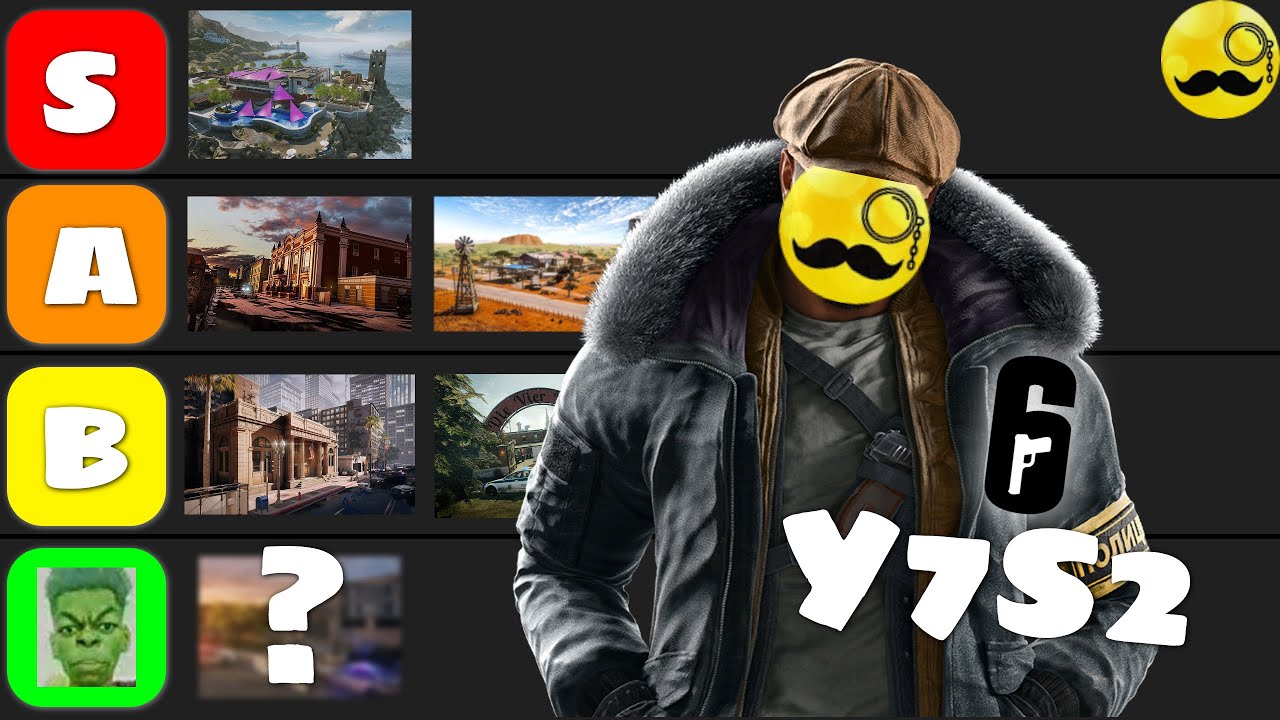 Rainbow Six Siege Map Tier list Y7S2