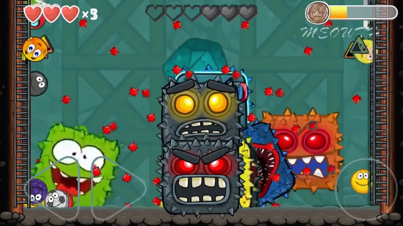RED BALL 4, FUSION BATTLE ALL BOSSES
