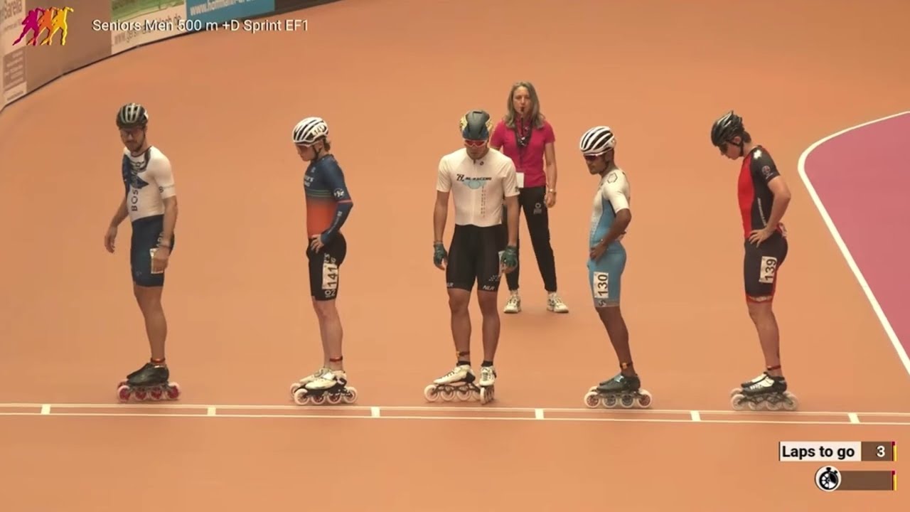 Inline Speed Skating | 500m Senior Men 1/8 Final | Arena Geisingen International 2025