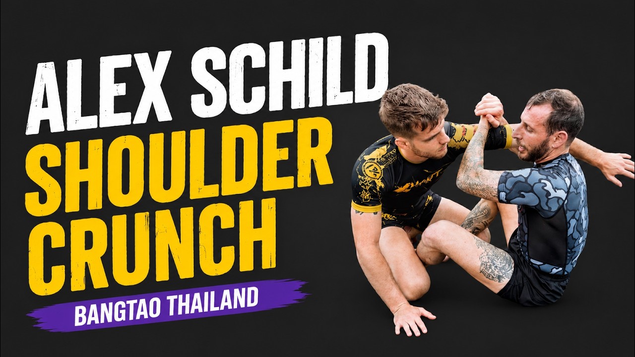 Shoulder crunch CHOI bar and back takes | Alex Schild, Bangtao Muay Thai Phuket