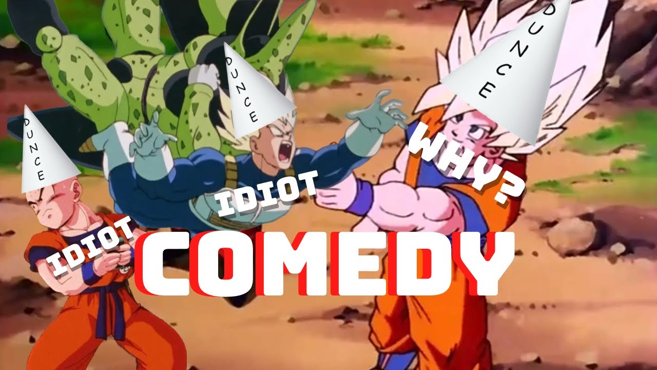 the cell saga was PURE COMEDY
