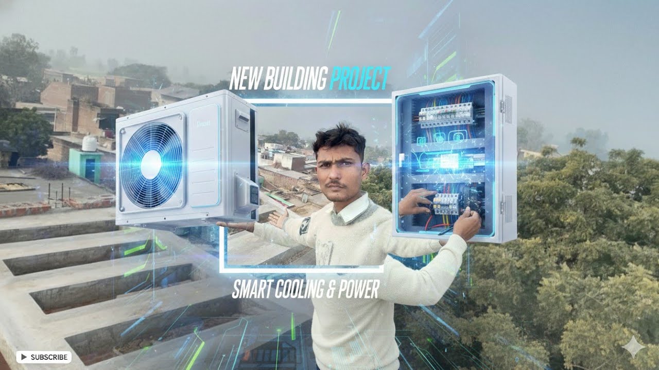 AC ke liye kaun sa switch board lagaen || AC ki wiring kaise karen