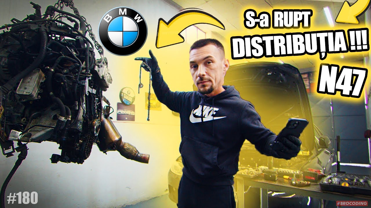 S-a RUPT DISTRIBUTIA🤦‍♂️ la N47 - F30 320d X-Drive - BROCODING | 4K