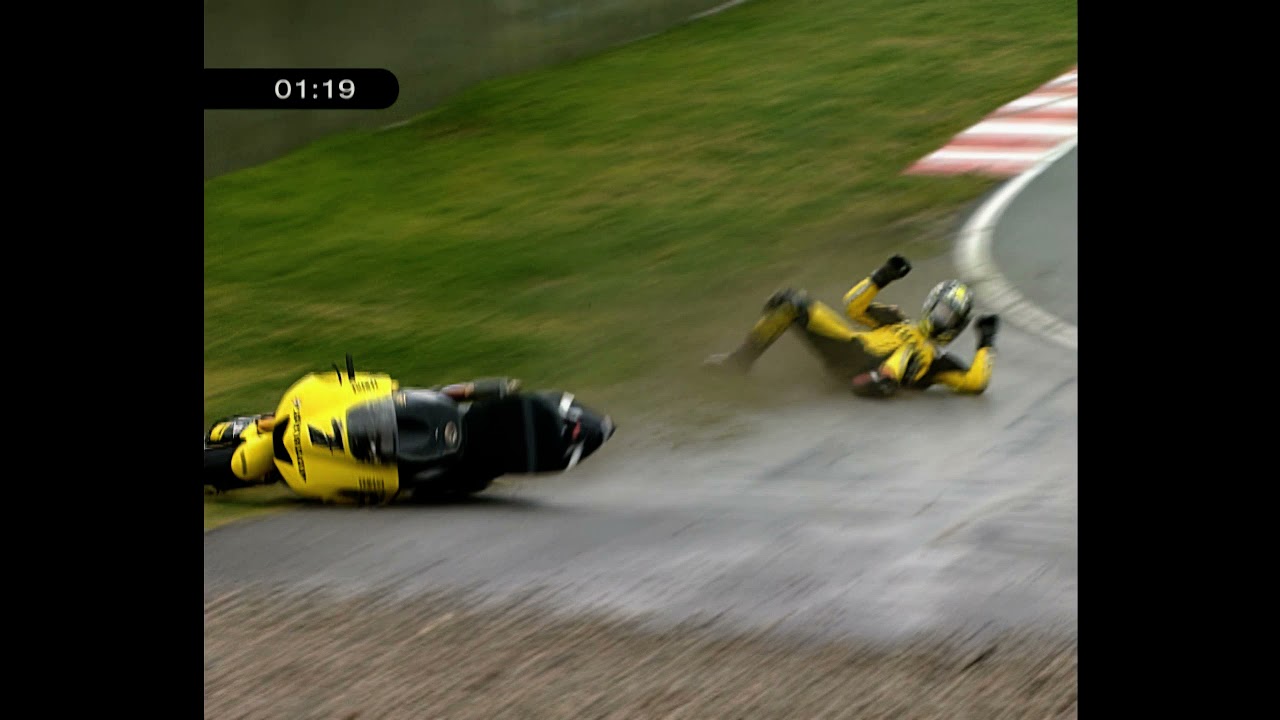 Carlos Checa 2006 MotoGP Official Test at Catalunya MPEG2 *AI Upscaled*