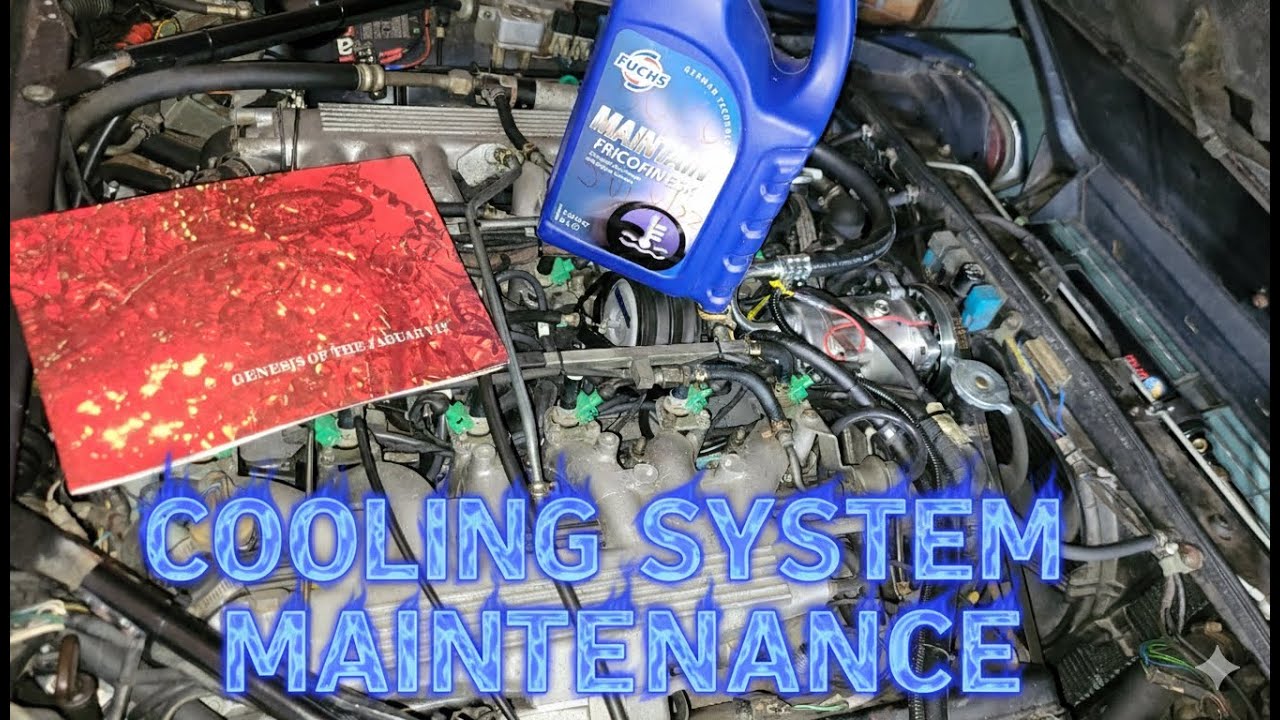 Jaguar XJS V12 engine cooling system #2 - preventative measures to keep it functioning reliably
