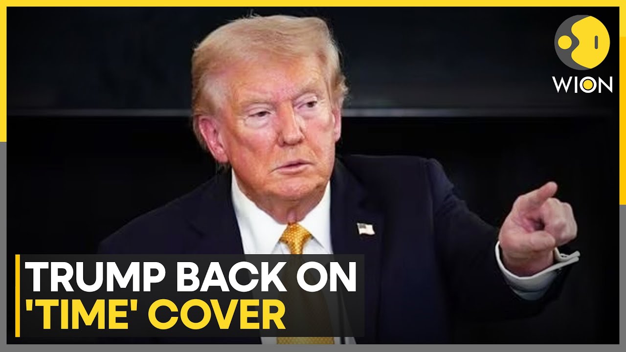 US: Time Magazine Unveils Flattering New Trump Cover After Photo Controversy | WION