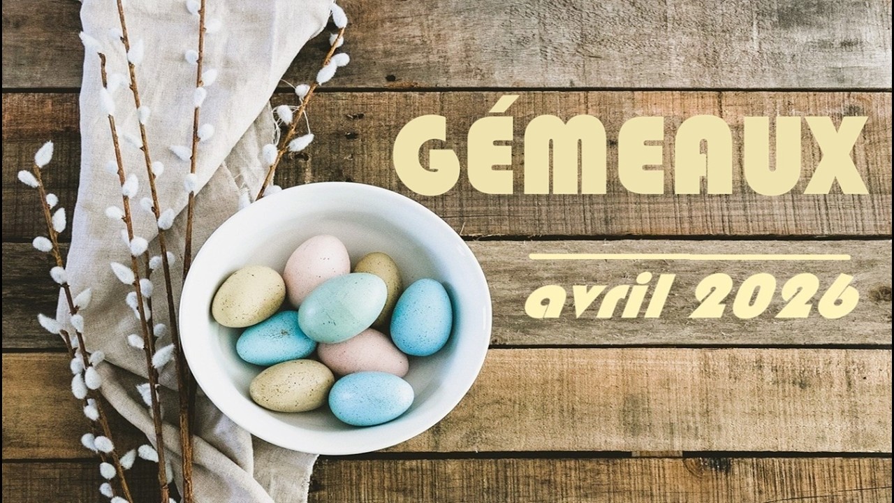 GEMEAUX 〰️Avril 2026 - Votre Pierre blanche de l'ann&eacute;e