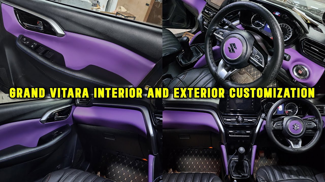Maruti Grand Vitara Interior Modification | Car Accessories | Car Sense Chennai | Car Decors