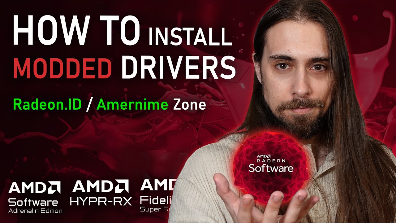 How to Install the MODDED AMD Drivers by RdN.ID (Amernime)